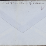 Mary Culver Pollack (Class of 1917) letter (22 September 1915) and envelope w. "Votes for Women" sticker
